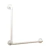 AKW 1400 Series 90° White Plastic Grab Rail 1 AKW 1400 Series 90° White Plastic Grab Rail -Espaces Bain Shop 01430wh l