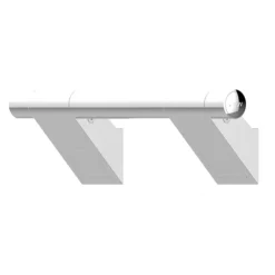 AKW Onyx 45 Chrome Grab Rail -Espaces Bain Shop 11826ls l