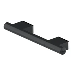 AKW Onyx 300mm Black Straight Grab Rail -Espaces Bain Shop 11831uk l