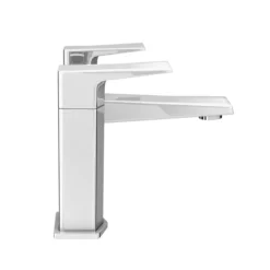 Venice Modern Geometric Bath Shower Mixer Tap + Shower Kit -Espaces Bain Shop 1251cr d1