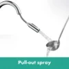 Hansgrohe Cento XL Single Lever Kitchen Mixer With Pull Out Spray -Espaces Bain Shop 14803000 d6