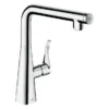 Hansgrohe Metris Select M71 Single Lever Kitchen Mixer 260 - Chrome -Espaces Bain Shop 14847000 l