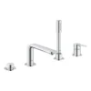 Grohe Lineare 4-Hole Single Lever Bath Combination -Espaces Bain Shop 19577001 l