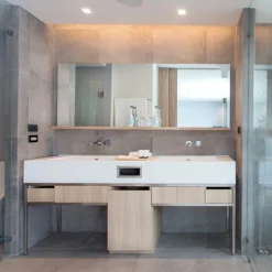 Grohe Essence Wall Mounted 2 Hole Basin Mixer L-Size - Chrome -Espaces Bain Shop 19967001 d2