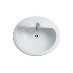 Armitage Shanks - Orbit21 55cm Countertop Basin - 1TH With Overflow No Chainhole