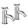 Mira Revive Bath Pillar Taps -Espaces Bain Shop 2.1819.003 l