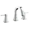 Grohe Grandera 3-Hole Basin Mixer With Pop-up Waste - Chrome