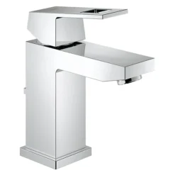 Grohe Eurocube S-Size Mono Basin Mixer With Pop-up Waste -Espaces Bain Shop 23127000 l