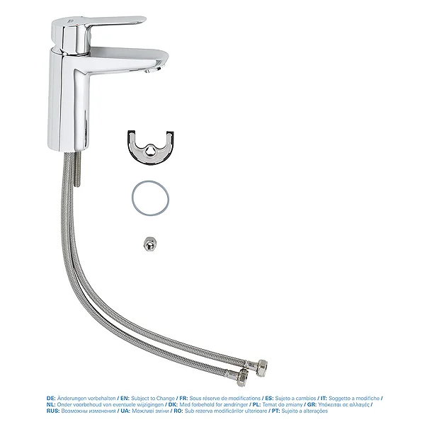 Grohe BauEdge Mono Basin Mixer 3 Grohe BauEdge Mono Basin Mixer