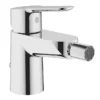 Grohe BauEdge Bidet Mixer With Retractable Chain -Espaces Bain Shop 23332000 l