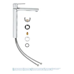 Grohe Lineare Tall Mono Basin Mixer -Espaces Bain Shop 23405001 d3