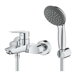 Grohe QuickFix Start Wall Mounted Bath Shower Mixer And Kit -Espaces Bain Shop 23413002 d2