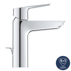 Grohe QuickFix Start M-Size Mono Basin Mixer With Pop-up Waste -Espaces Bain Shop 23455002 d1 1
