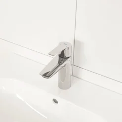 Grohe QuickFix Start M-Size Mono Basin Mixer With Pop-up Waste -Espaces Bain Shop 23455002 d4