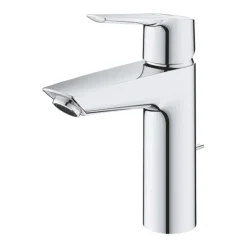 Grohe QuickFix Start SilkMove ES M-Size Mono Basin Mixer With Pop-up Waste -Espaces Bain Shop 23552002 d3