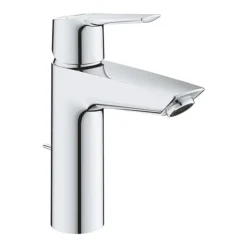 Grohe QuickFix Start SilkMove ES M-Size Mono Basin Mixer With Pop-up Waste -Espaces Bain Shop 23552002 l