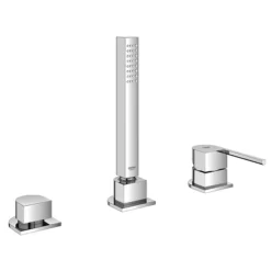 Grohe Plus 3 Tap Hole Rim Mounted Bath Mixer (No Spout) -Espaces Bain Shop 23845003 l