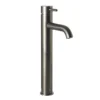 JTP Vos Brushed Black Tall Single Lever Basin Mixer -Espaces Bain Shop 27009abbl l