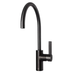 JTP Vos Brushed Black Single Lever Kitchen Sink Mixer
