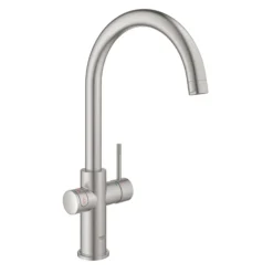 Grohe Red 2.0 Duo Instant Boiling Water Kitchen Tap And M Size Boiler - SuperSteel