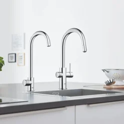 Grohe RED Mono Pillar Instant Boiling Water Kitchen Tap And M Size Boiler -Espaces Bain Shop 30060001 d3
