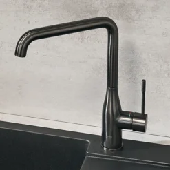 Grohe Essence Kitchen Sink Mixer - Brushed Hard Graphite -Espaces Bain Shop 30269al0 d1