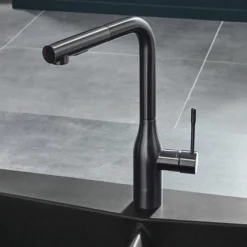 Grohe Essence Kitchen Sink Mixer - Brushed Hard Graphite -Espaces Bain Shop 30269al0 d2