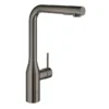 Grohe Essence Kitchen Sink Mixer With Pull Out Spray - Hard Graphite -Espaces Bain Shop 30270a00 d1n