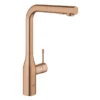 Grohe Essence Rose Gold Kitchen Sink Mixer With Pull Out Spray - Brushed Warm Sunset 2 Grohe Essence Rose Gold Kitchen Sink Mixer With Pull Out Spray - Brushed Warm Sunset -Espaces Bain Shop 30270dl0 d1