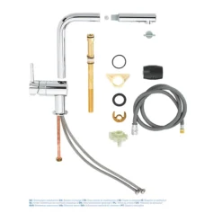 Grohe Minta Kitchen Sink Mixer With Pull Out Spray - Chrome -Espaces Bain Shop 30274000 d3