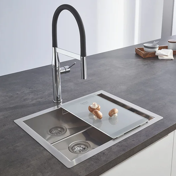 Grohe Essence Professional Kitchen Sink Mixer - Chrome 8 Grohe Essence Professional Kitchen Sink Mixer - Chrome - Image 6