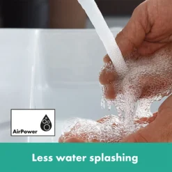 Hansgrohe Metris Single Lever Basin Mixer 110 With Pop-up Waste -Espaces Bain Shop 31080000ai2