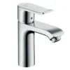 Hansgrohe Metris Single Lever Basin Mixer 110 CoolStart With Pop-up Waste 2 Hansgrohe Metris Single Lever Basin Mixer 110 CoolStart With Pop-up Waste -Espaces Bain Shop 31121000 l