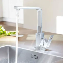 Grohe Eurocube Kitchen Sink Mixer -Espaces Bain Shop 31255000 d1
