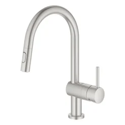 Grohe Minta Touch Electronic Kitchen Sink Mixer With Pull Out Spray - SuperSteel -Espaces Bain Shop 31358dc2 d1