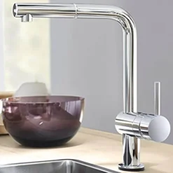 Grohe Minta Touch Electronic Kitchen Sink Mixer With Pull Out Spray - Chrome -Espaces Bain Shop 31360001 d1
