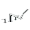 Hansgrohe Metris 4-hole Deck Mounted Bath Mixer -Espaces Bain Shop 31442000 l