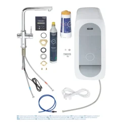 Grohe L-Spout Blue Home Duo Starter Kit - Chrome 9 Grohe L-Spout Blue Home Duo Starter Kit - Chrome -Espaces Bain Shop 31454001 d2