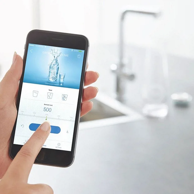 Grohe L-Spout Blue Home Duo Starter Kit - Chrome 3 Grohe L-Spout Blue Home Duo Starter Kit - Chrome