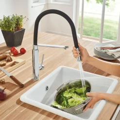 Grohe Concetto Professional Kitchen Sink Mixer - Chrome -Espaces Bain Shop 31491000 d2