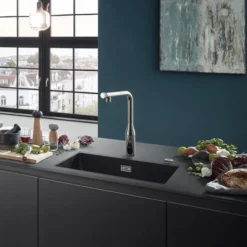Grohe Essence Smartcontrol Kitchen Sink Mixer With Pull Out Spray -Espaces Bain Shop 31615000 d5