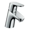 Hansgrohe Focus Single Lever Basin Mixer 70 With Chain Waste -Espaces Bain Shop 31732000 l
