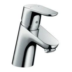 Hansgrohe Focus Single Lever Basin Mixer 70 With Chain Waste