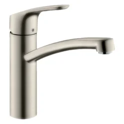 Hansgrohe Focus M41 Single Lever Kitchen Mixer 160 - Stainless Steel