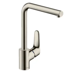 Hansgrohe Focus M41 Single Lever Kitchen Mixer 280 - Stainless Steel