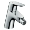 Hansgrohe Focus Single Lever Bidet Mixer With Push-open Waste -Espaces Bain Shop 31922000 l