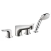 Hansgrohe Focus 4-hole Deck Mounted Bath Mixer