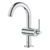 Grohe Atrio Single Lever M-Size Mono Basin Mixer With Click Clack Waste - Chrome 1 Grohe Atrio Single Lever M-Size Mono Basin Mixer With Click Clack Waste - Chrome -Espaces Bain Shop 32043003 d1