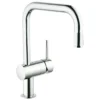 Grohe Minta Kitchen Sink Mixer With Pull Out Spray - Chrome -Espaces Bain Shop 32067000 l