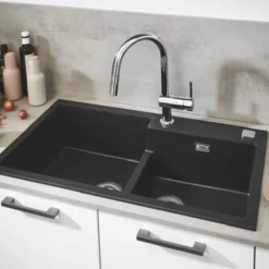 Grohe Minta Kitchen Tap - Pull Out Kitchen Mixer - Chrome